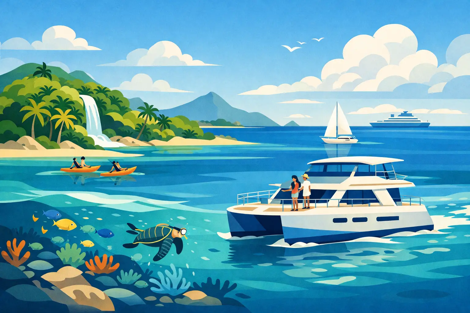 Master Island Tour Noumea: Best Day at Sea