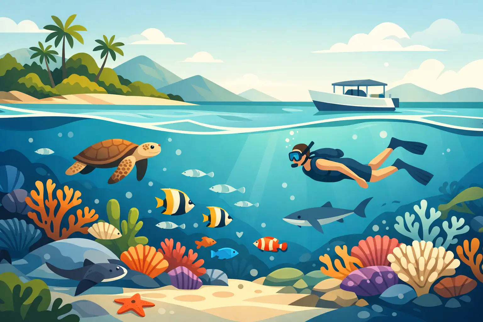 Noumea Coral Reef Discovery Made Easy