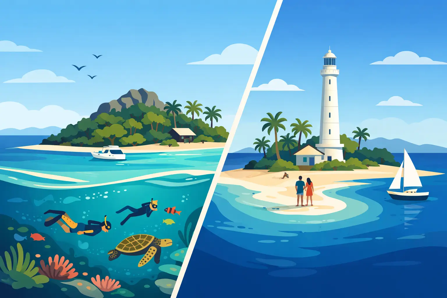 Signal Island or Amedee Island? What to Pick