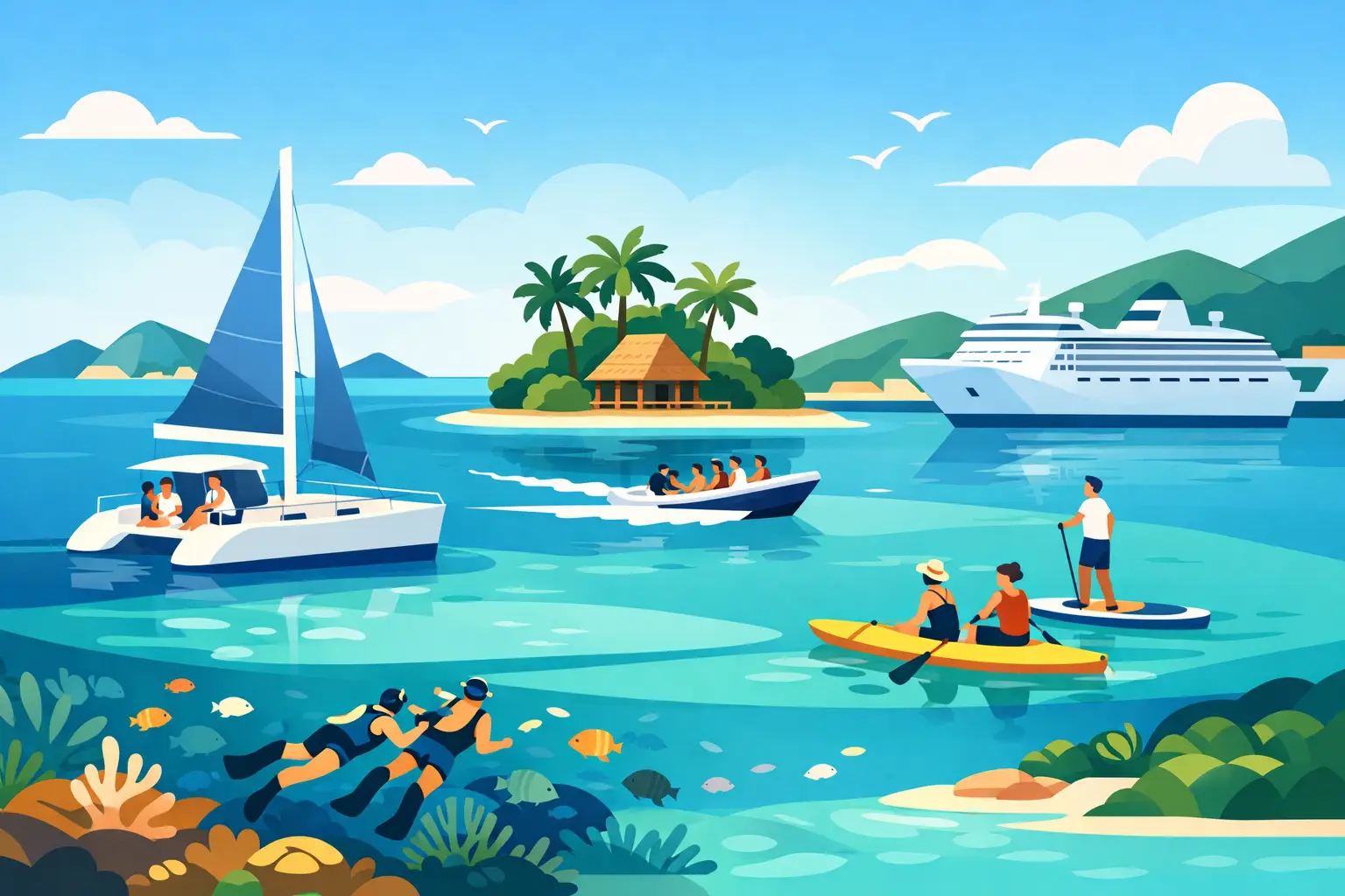 Best Noumea Lagoon Excursions for Port Days