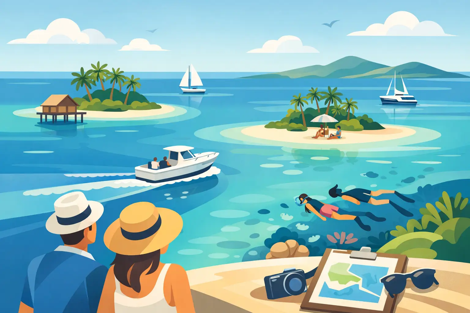 How to Plan Lagoon Daytrip in Noumea signal island