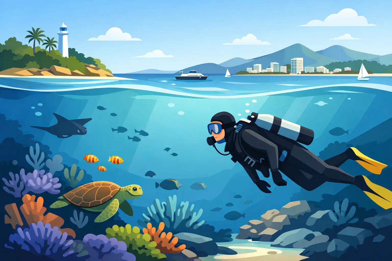 Scuba Diving in Noumea: What to Expect
