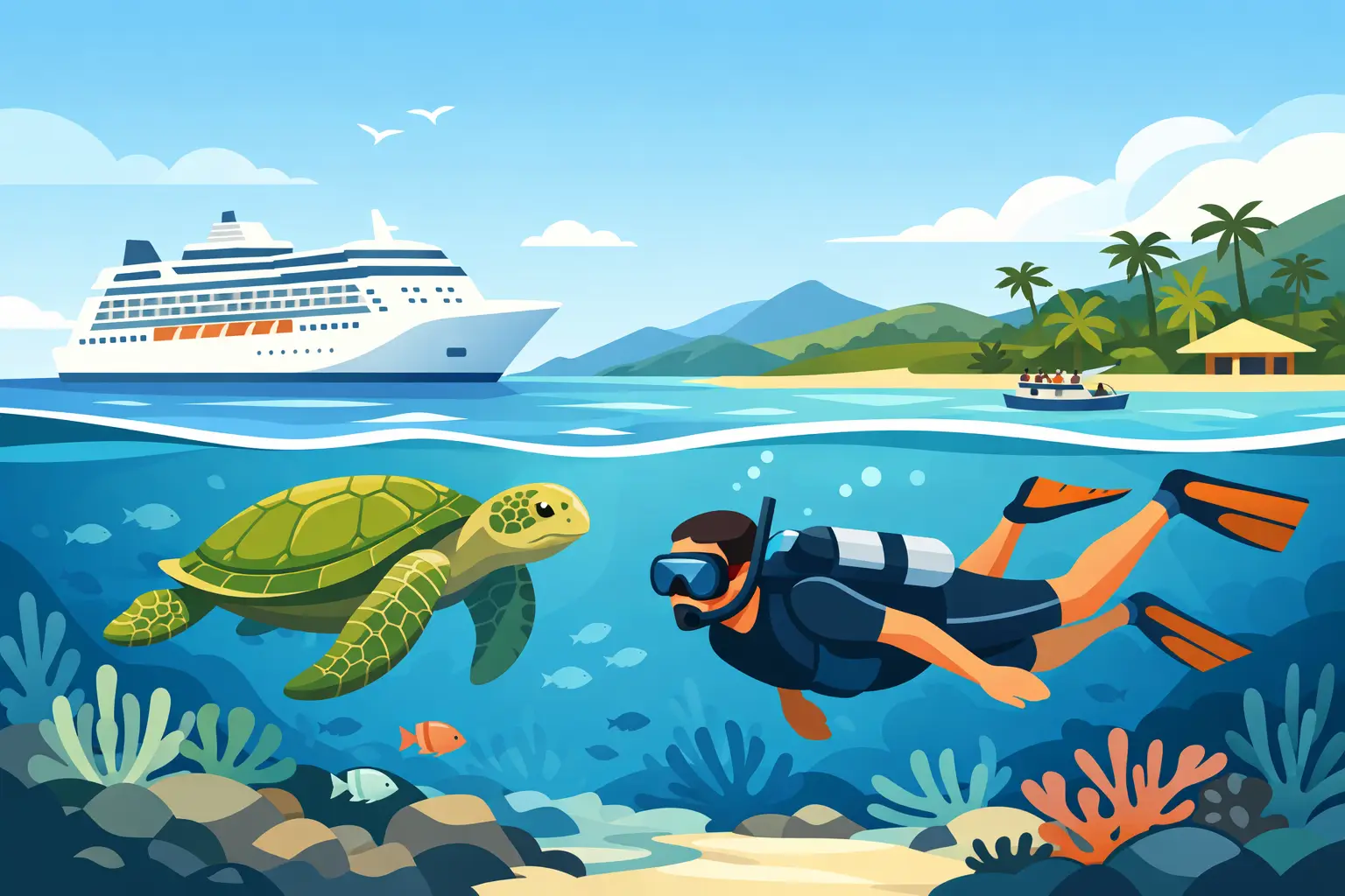 Are Noumea Turtle Tours Safe for Cruise Guests?