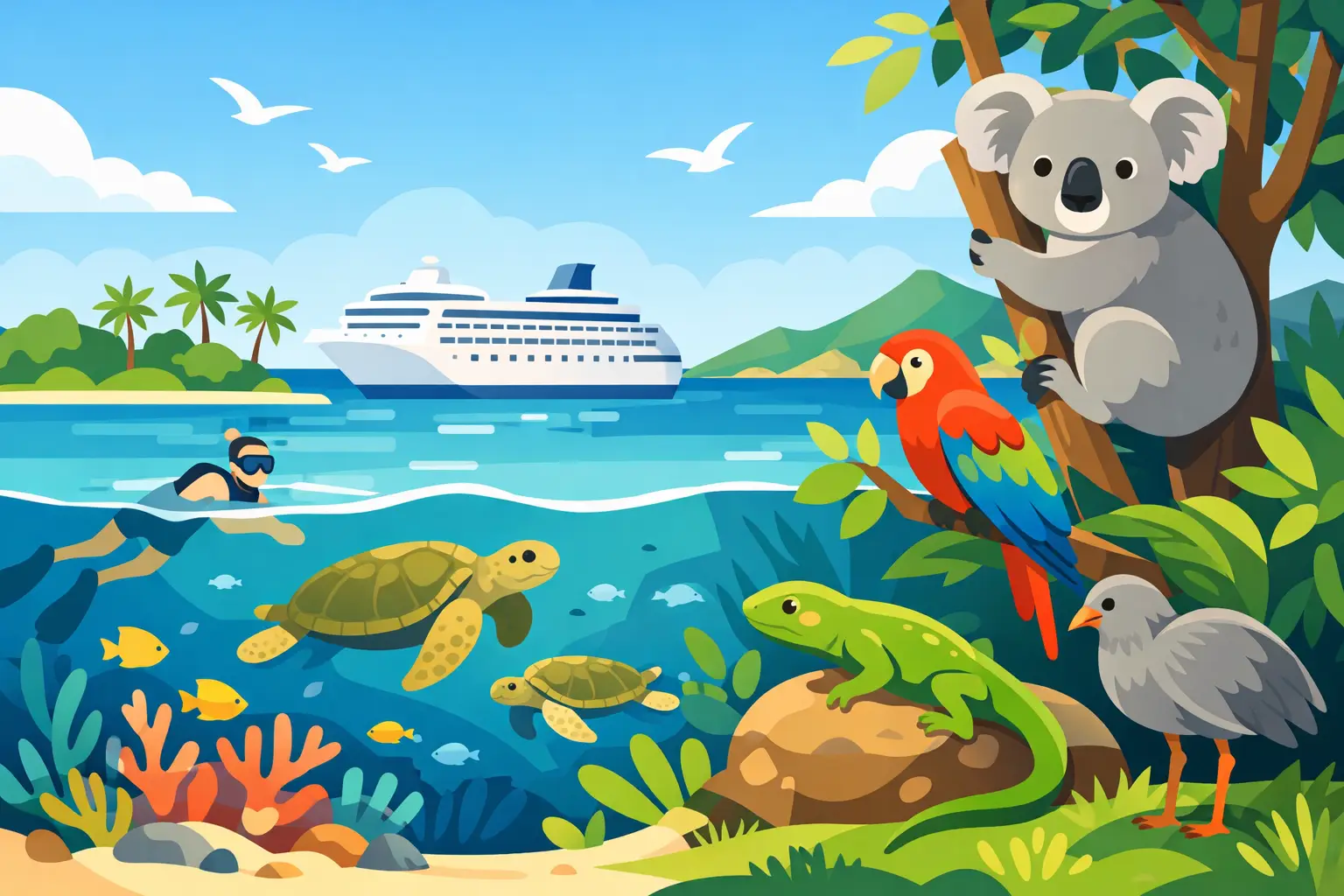 Best Noumea Wildlife Experiences for Cruise Days