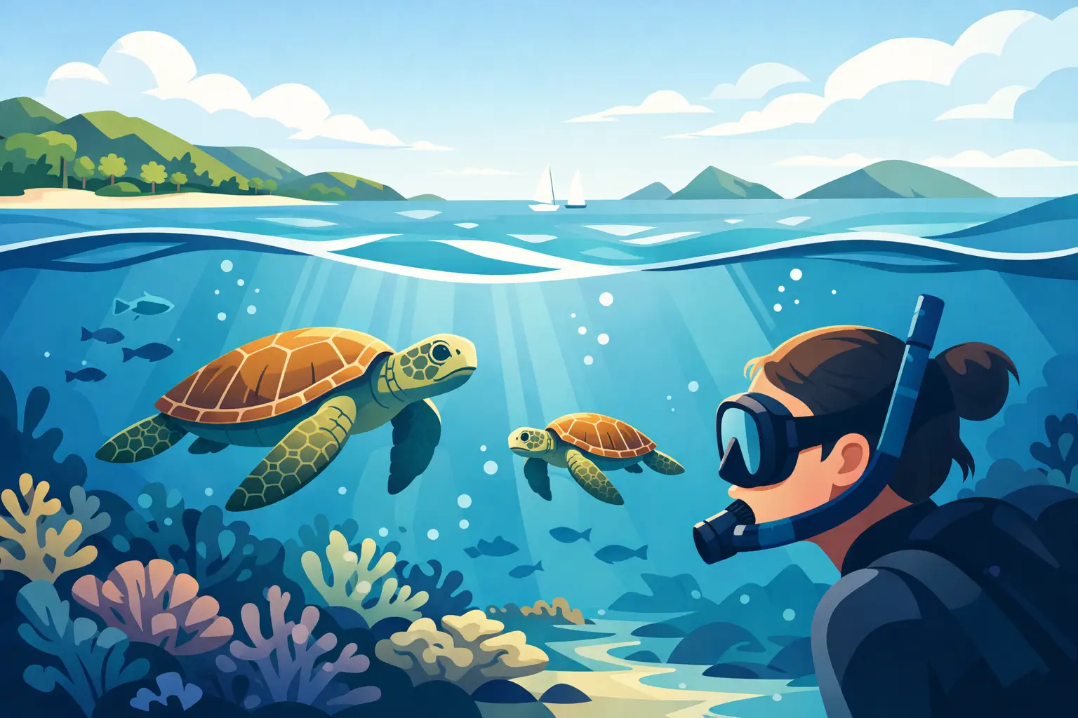 Can You See Turtles Snorkeling in Noumea?
