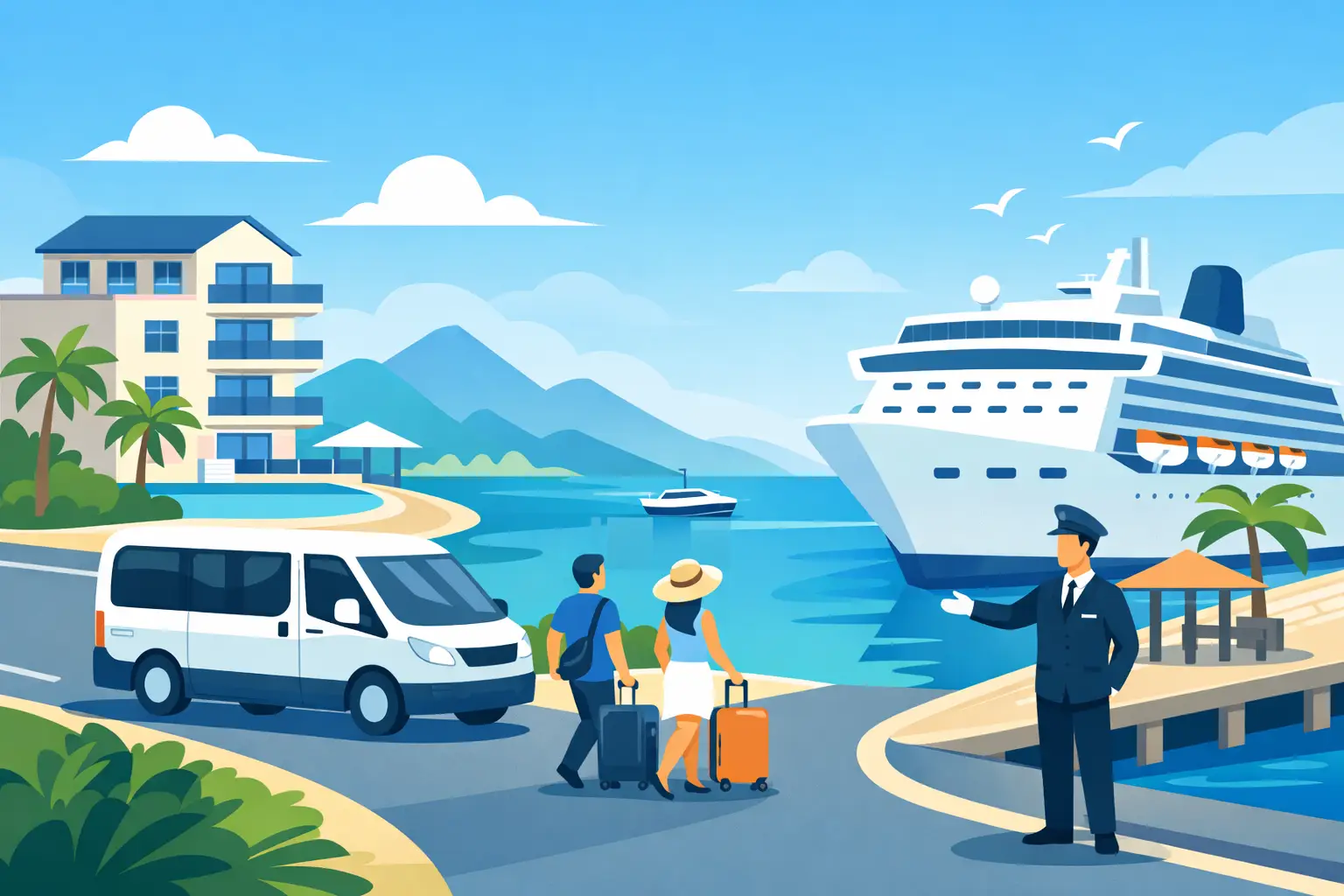 Hotel to Dock Transfer Noumea: Arrive Ready