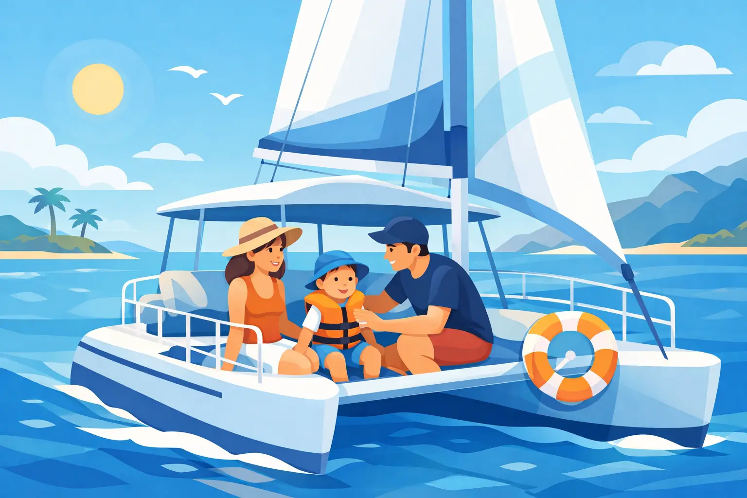 Can Toddlers Ride Catamarans? Family Safety Tips