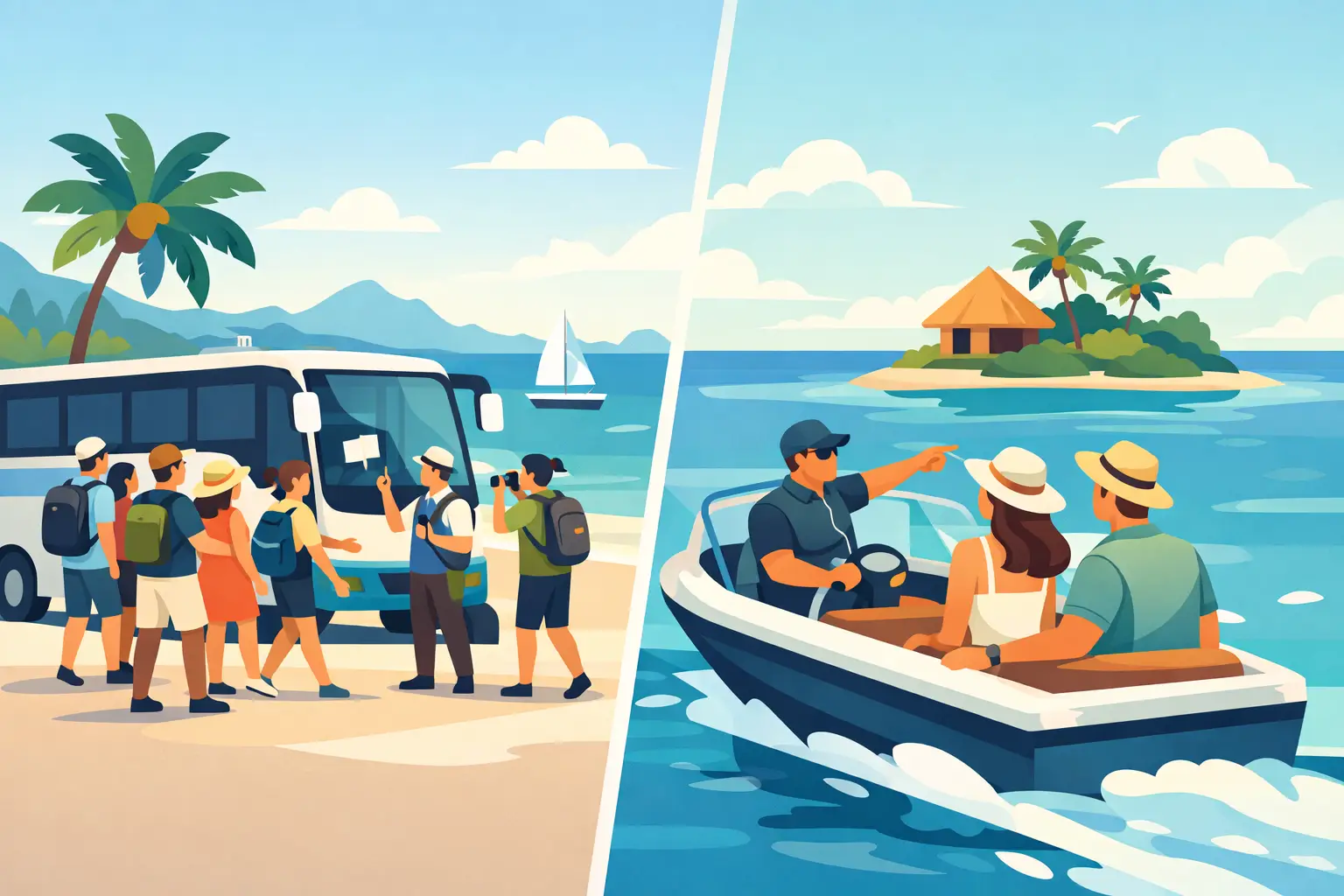 Group Tour or Private Excursion in Noumea?