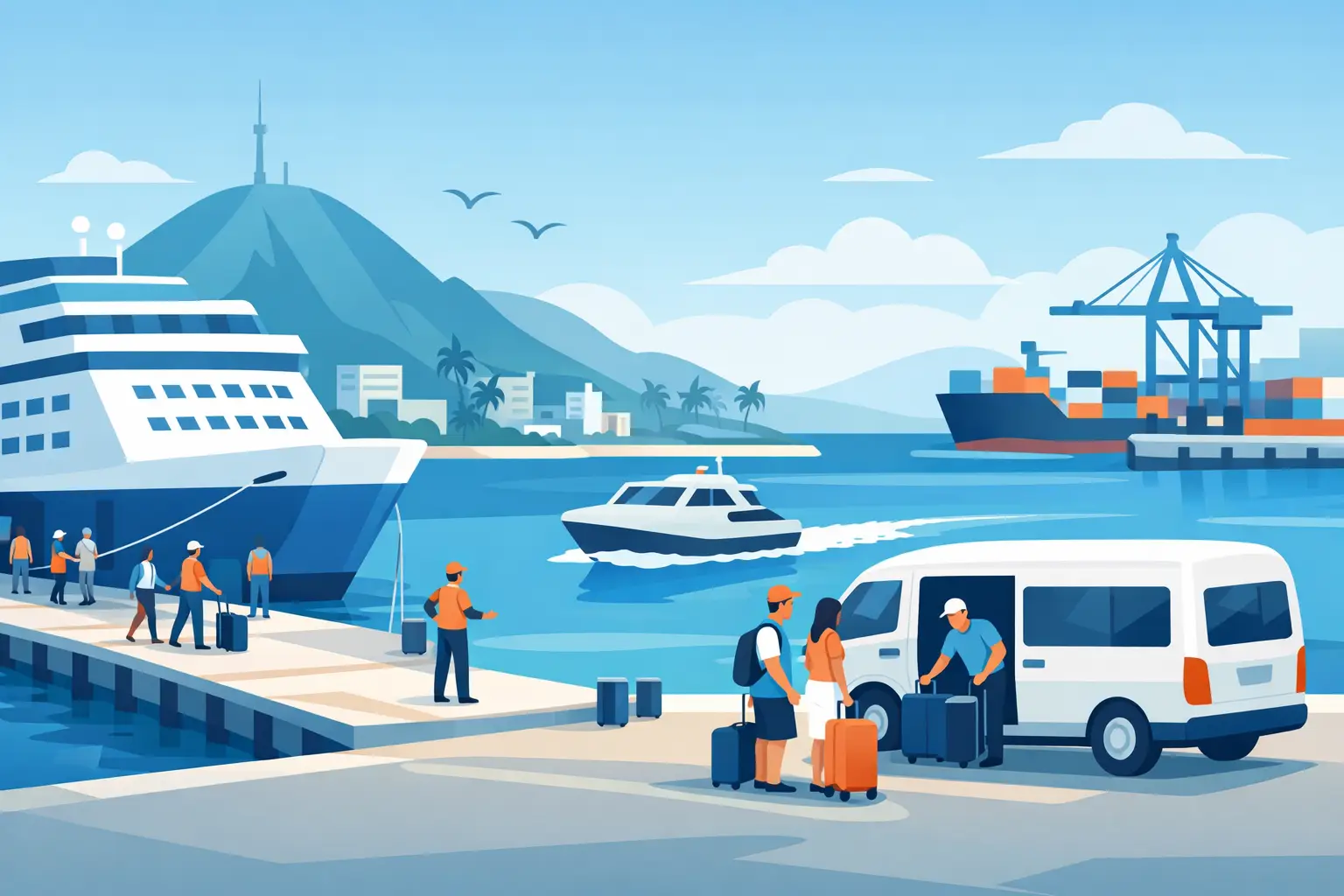 How to Arrange Dock Transfers in Noumea