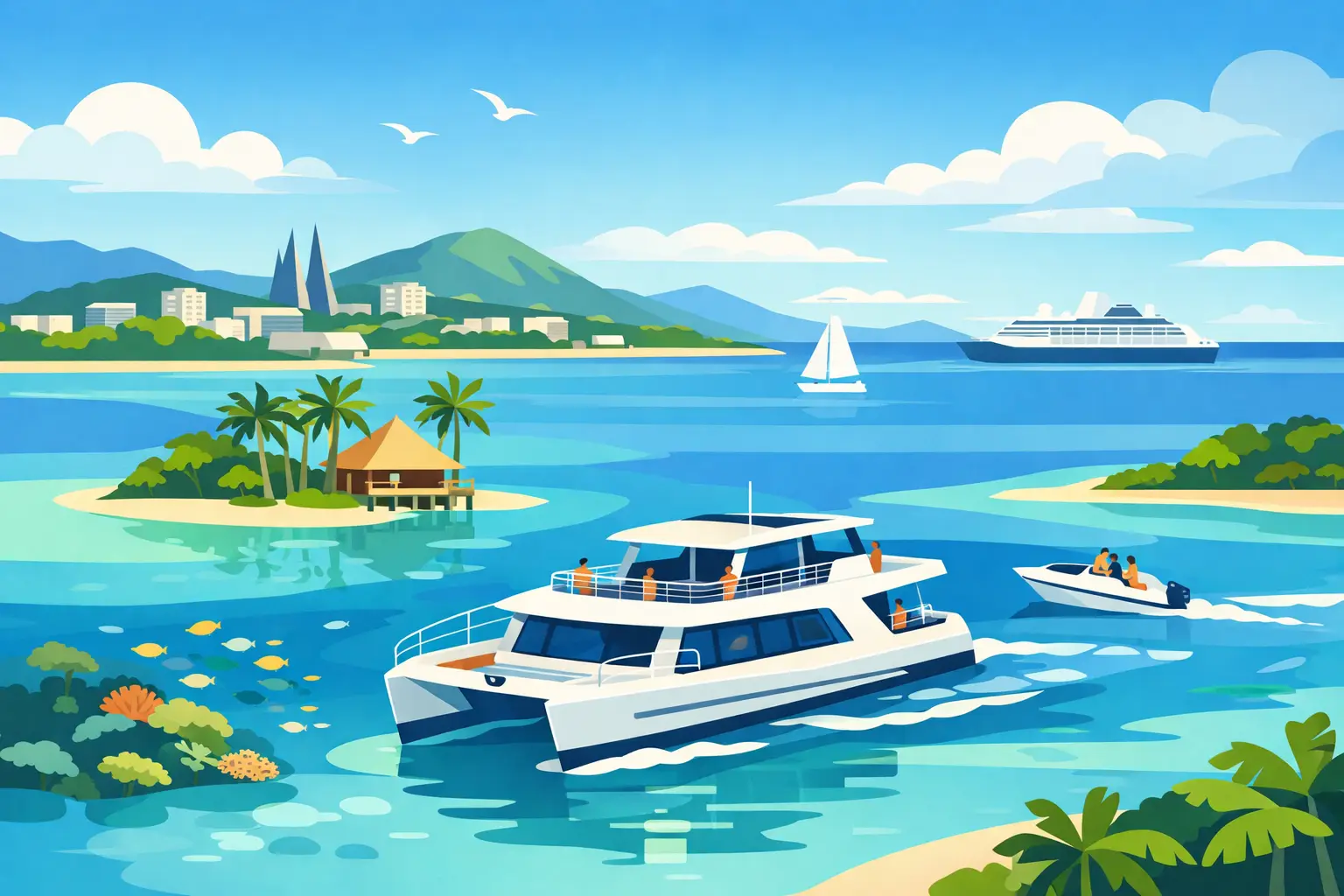 Lagoon Cruises in Noumea for Your Perfect Port Day