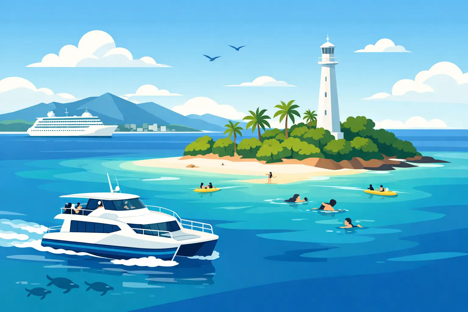 Signal Island Tour for Your Noumea Port Day