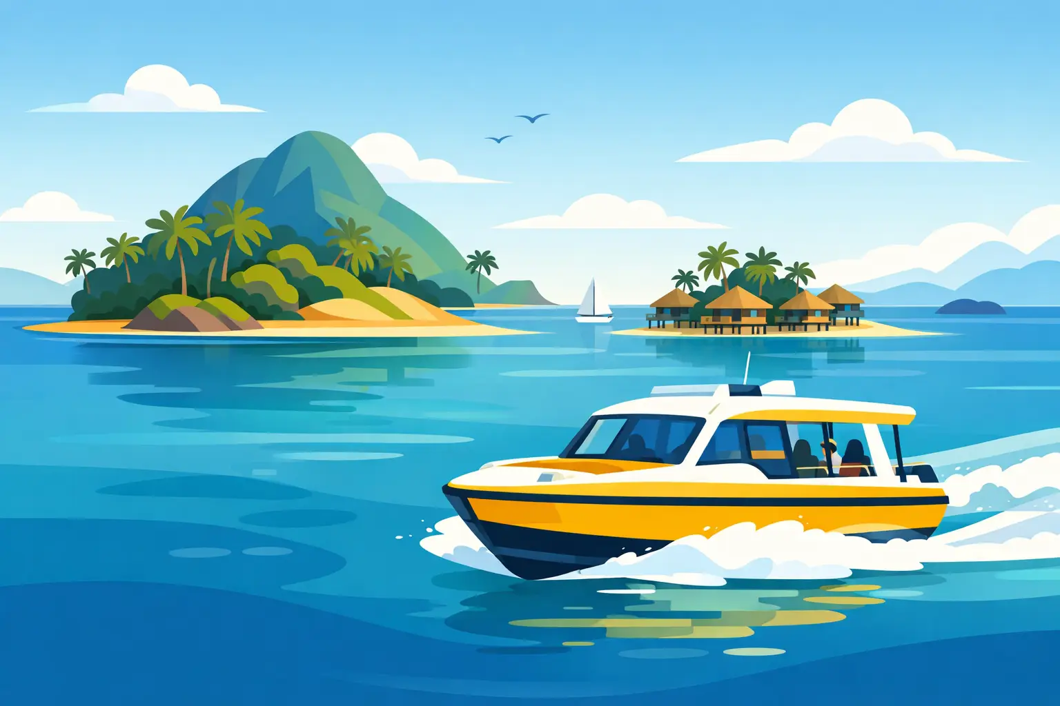 Water Taxi Boats for Noumea Island Escapes