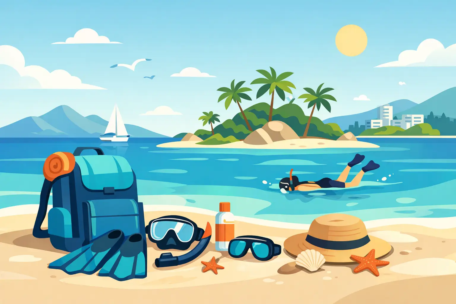 What to Pack for Island Swimming in Noumea