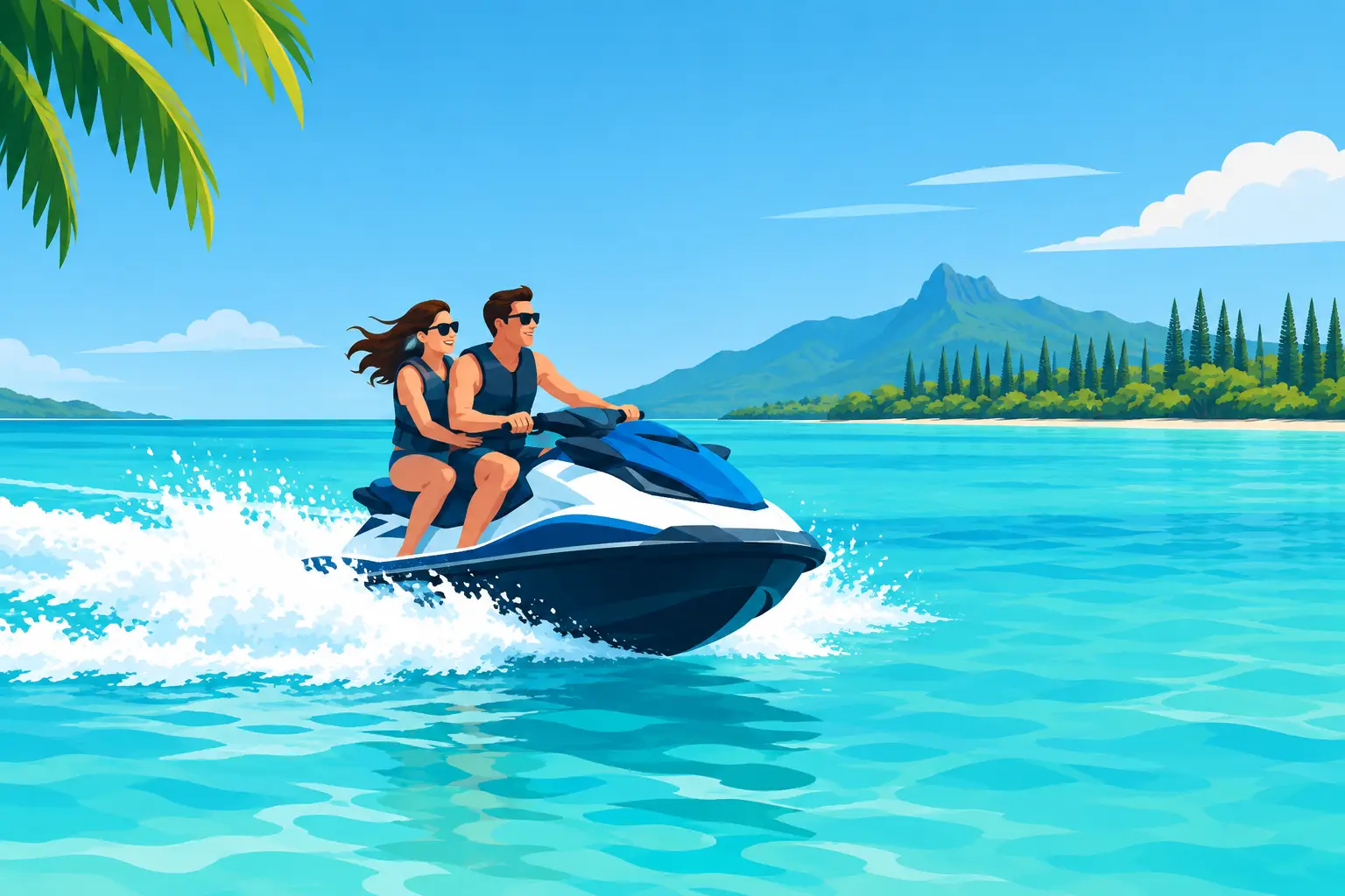 Plan a Noumea Jetski Tour for Lagoon Fun