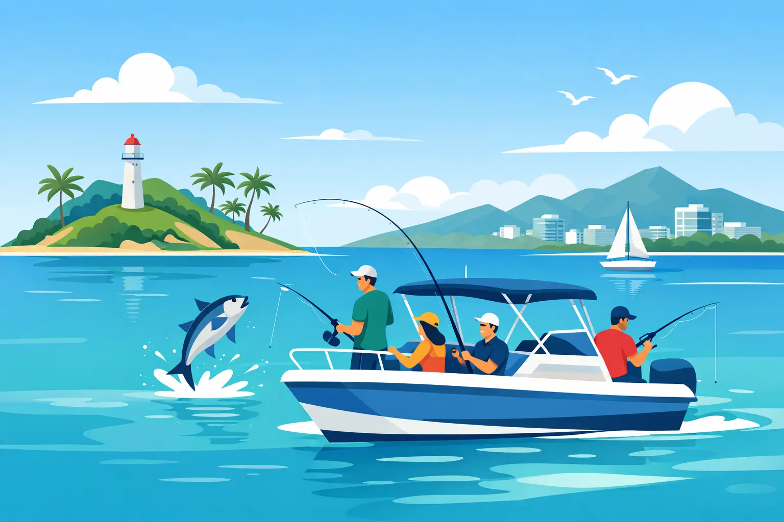 Small Group Fishing Charter for Noumea Visitors