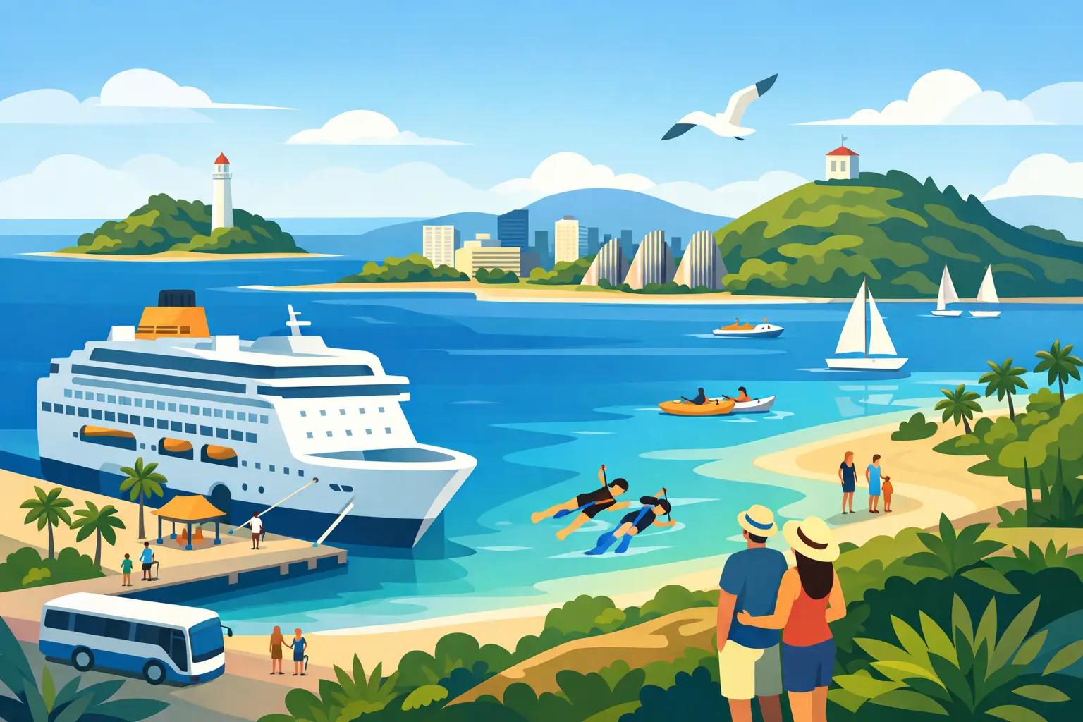 Top Cruise Port Activities for a Day in Noumea