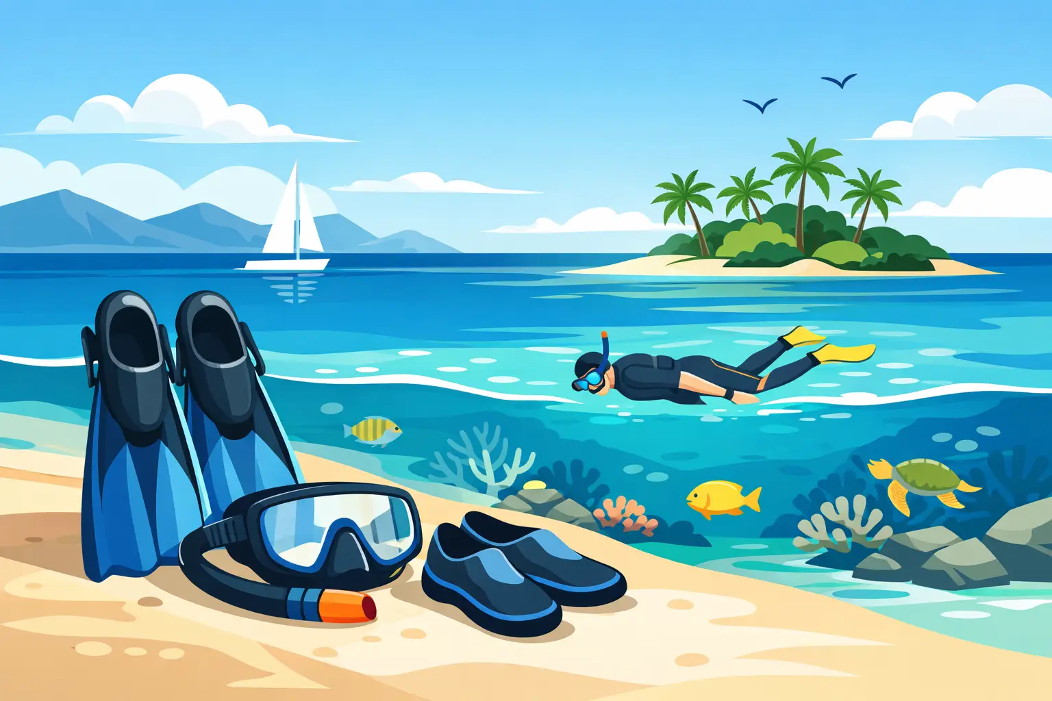 What to Wear Snorkeling in Noumea Lagoon
