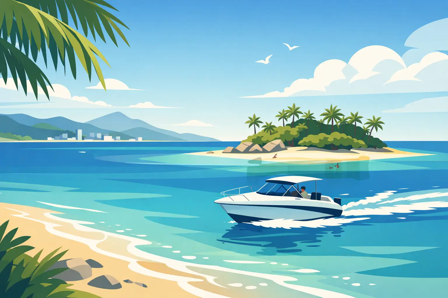 Your Easy Beach Escape From Noumea by Boat