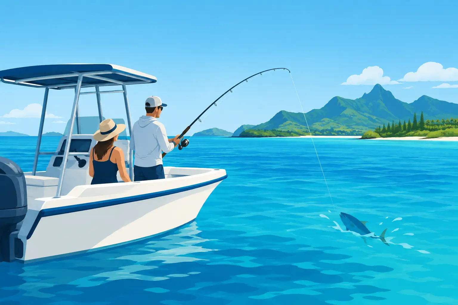 Half-Day Fishing Adventure with Noumea Islands Tours