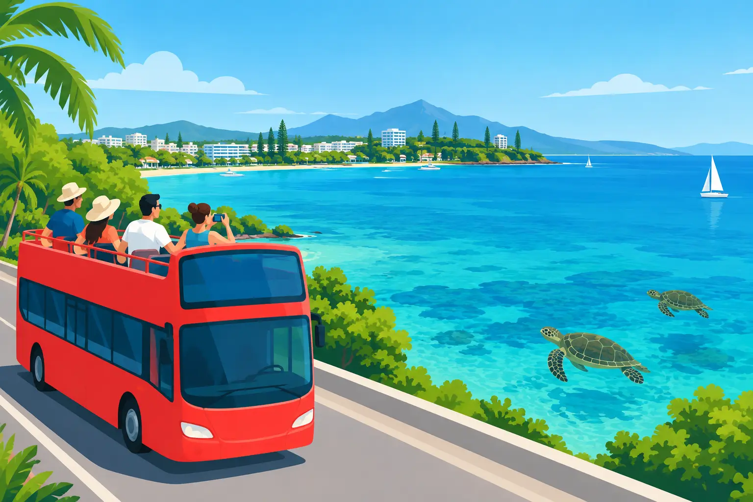 Hop On Hop Off in Noumea: See More With Ease