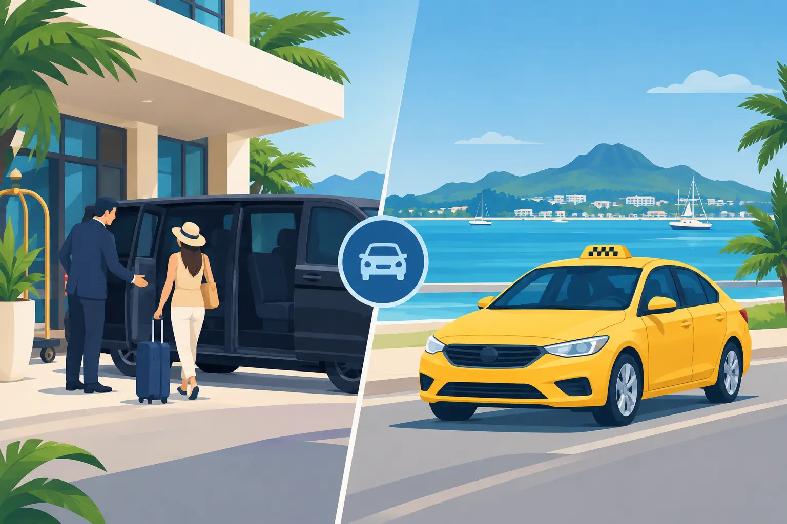 Hotel Pickup Versus Taxi: Best Choice in Noumea