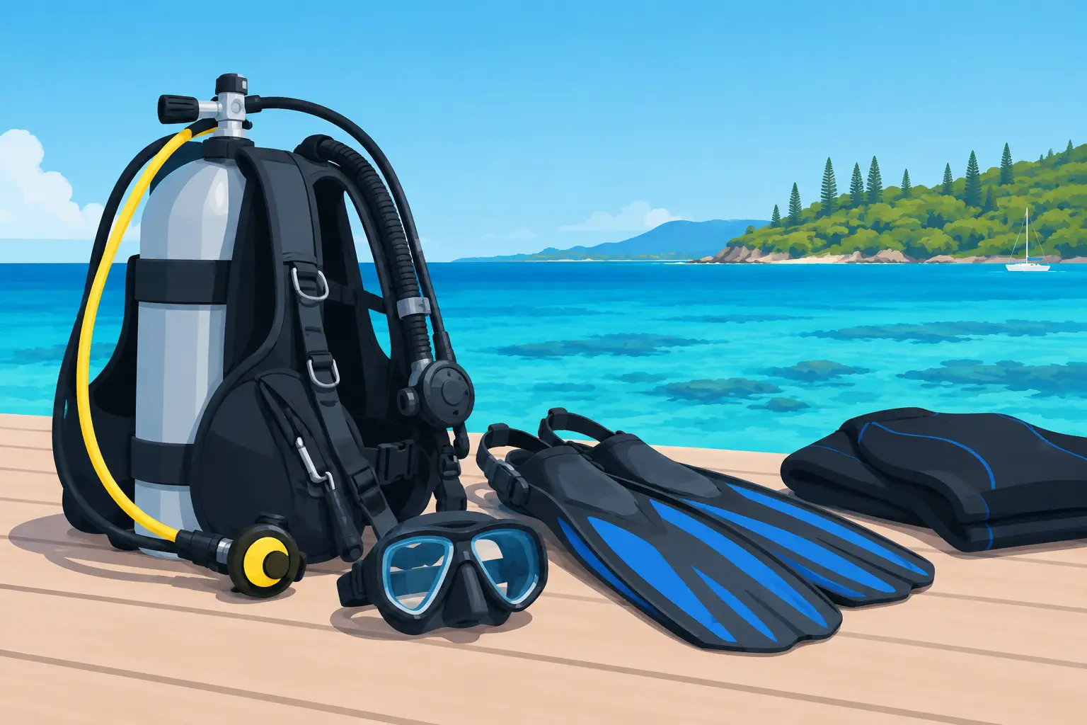 How to Prepare Scuba Gear for Noumea Waters